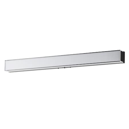 Maxim Lighting Edge 30'' LED Bath Vanity CCT Select, Black 59004CLFTBK